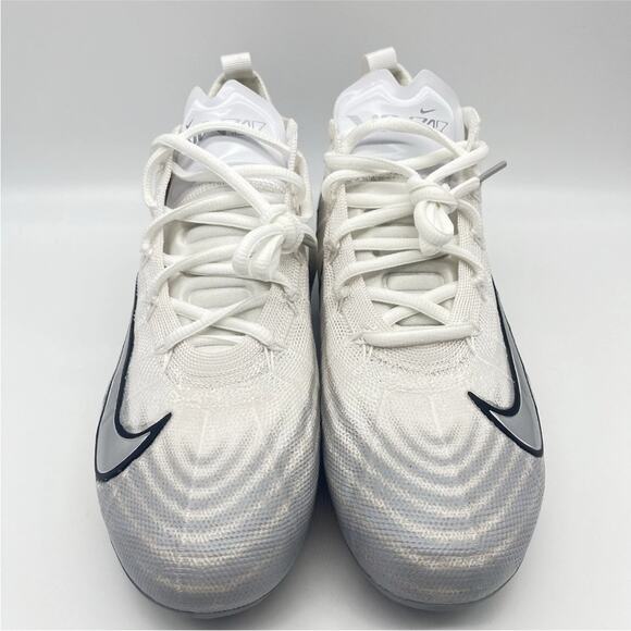Nike Zoom Air Vapor 1 Elite Men's Football Cleats White Gray Size 8.5 FB3288-100 - Picture 4 of 4